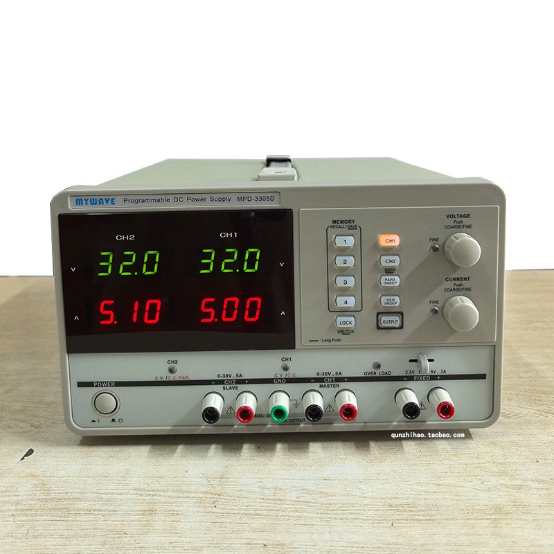 デュアルチャンネルプログラマブルリニアDC電源 MPD-33 - Linear Lab Power Supply Adjustable のレビューと価格